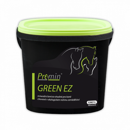 Premin® GREEN EZ Vhodné pro koně chované v ekologickém režimu zemědělství - Hmotnost: 2 kg