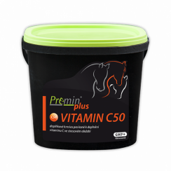 Premin® plus VITAMÍN C50 Doplnění vitamínu C ve stresovém období koní