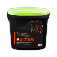 Premin® plus MOTION Pro správný vývoj a funkci kloubů koně, zajišťuje pružnost chrupky a zmírňuje její poškození