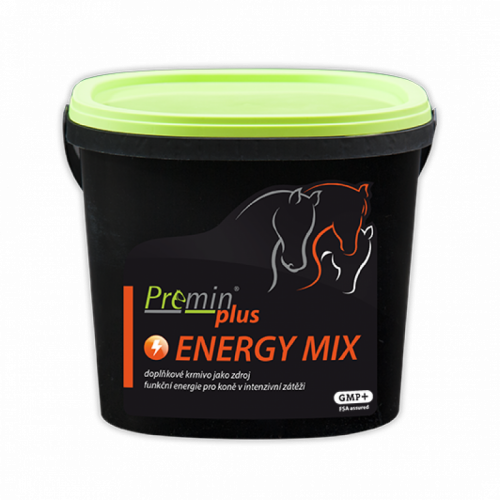 Premin® plus ENERGY MIX Zdroj funkční energie pro koně v intenzivní zátěži - Hmotnost: 1 kg