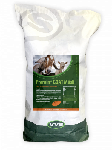 Premin Goat müsli - ZIMA - Hmotnost: 20 kg
